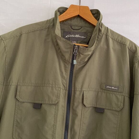 Eddie Bauer   Nylon 4 Pockets Light Jacket - Picture 2 of 7